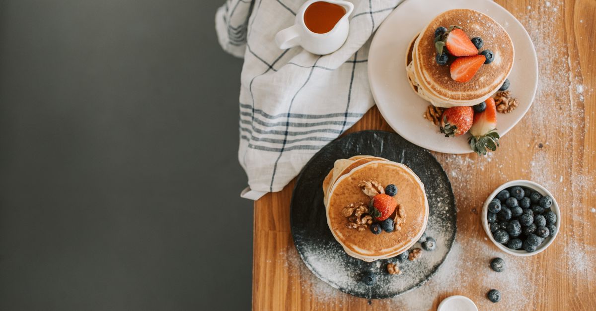 Pancakes protéinés aux flocons d'avoine